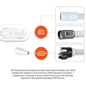 CPAP Higienizador elimina 99.9% das bactérias